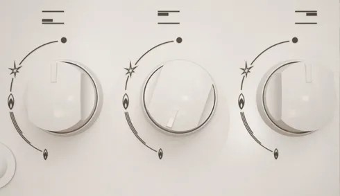 Фиксированное положение малого пламени