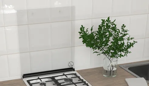 Крышка из закаленного стекла