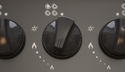 Фиксированное положение малого пламени