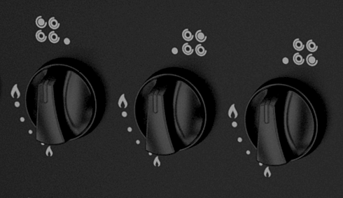 Фиксированное положение малого пламени