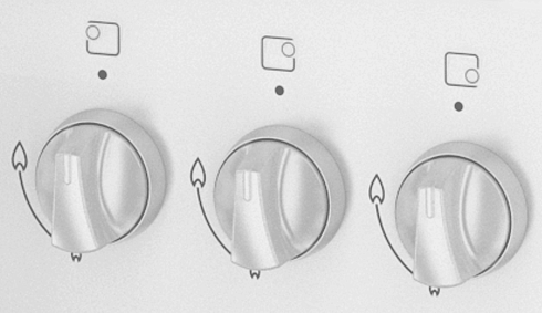 Фиксированное положение малого пламени